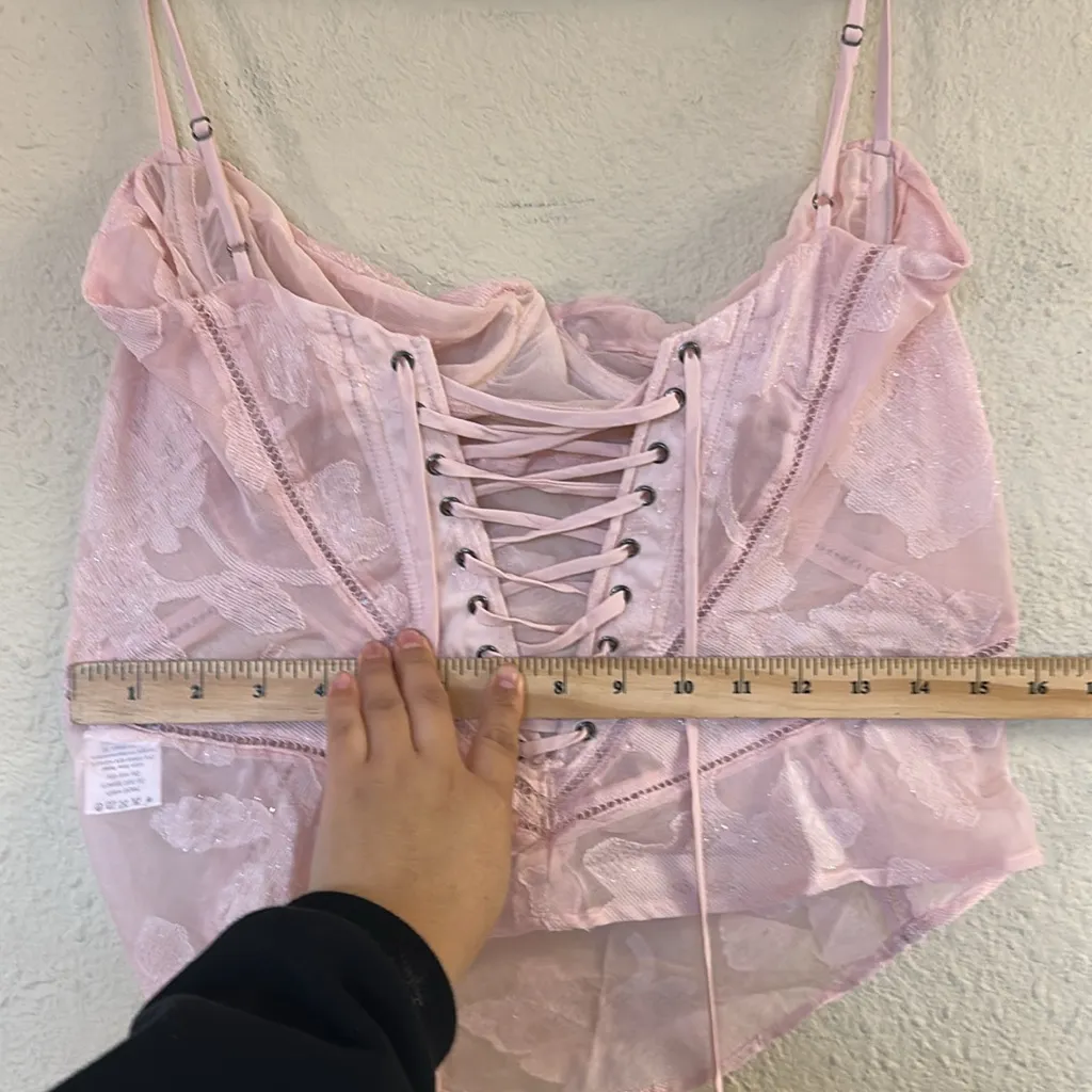 House of CB LISETTE‎ top size L NWOT pink - Image 7