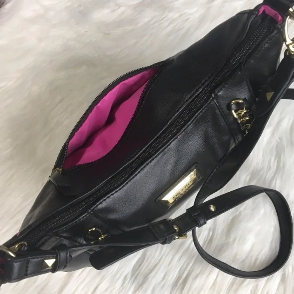 Nicole by Nicole Miller Black Shoulder Bag - Image 6