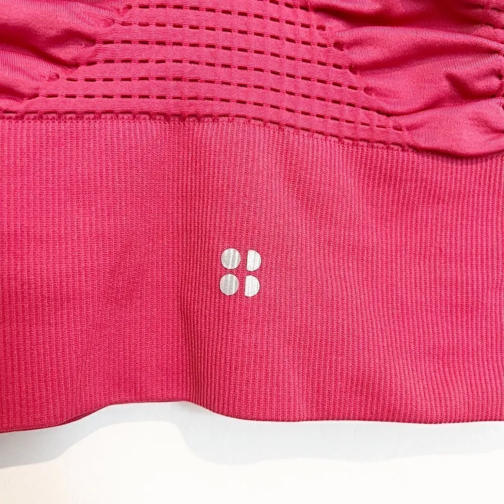 Sweaty Betty Pink Stamina Athletic Sports Bra Women's Size Small - Image 4