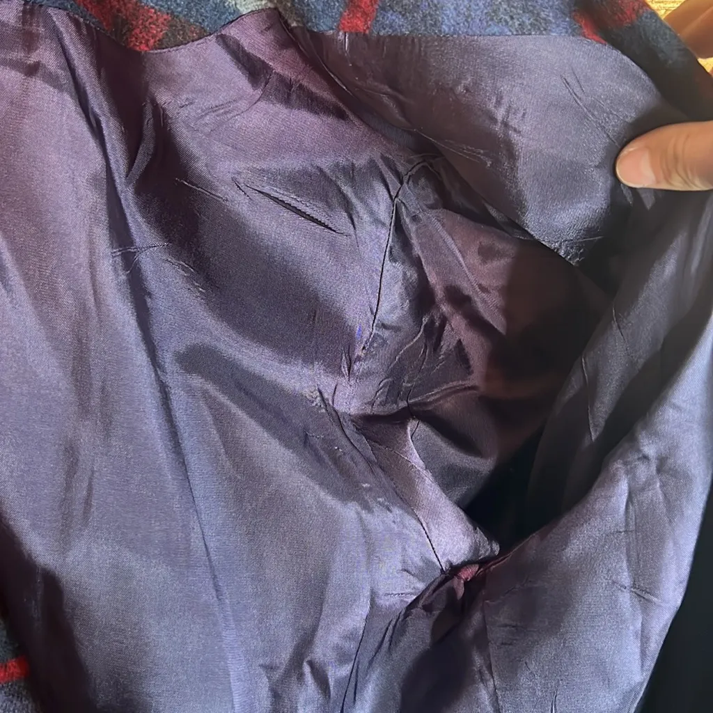 Casablanca Vintage Southwestern Cowgirl Blazer Jacket Coat Wool Aztec L Button - Image 6