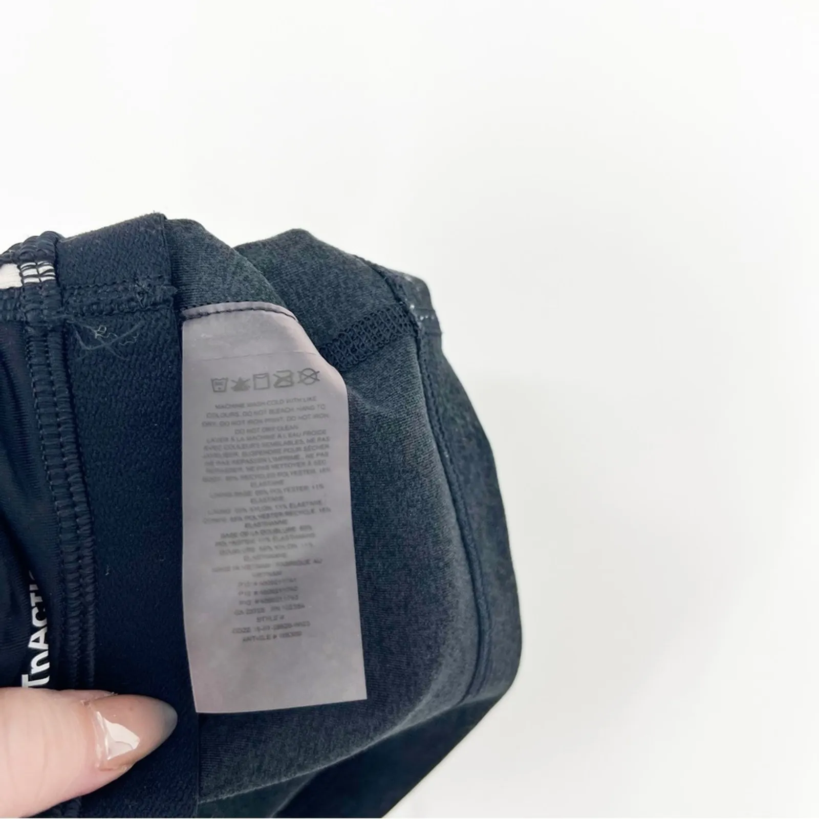 Aritzia TNAction Macro Sports Tank S Grey - Image 7