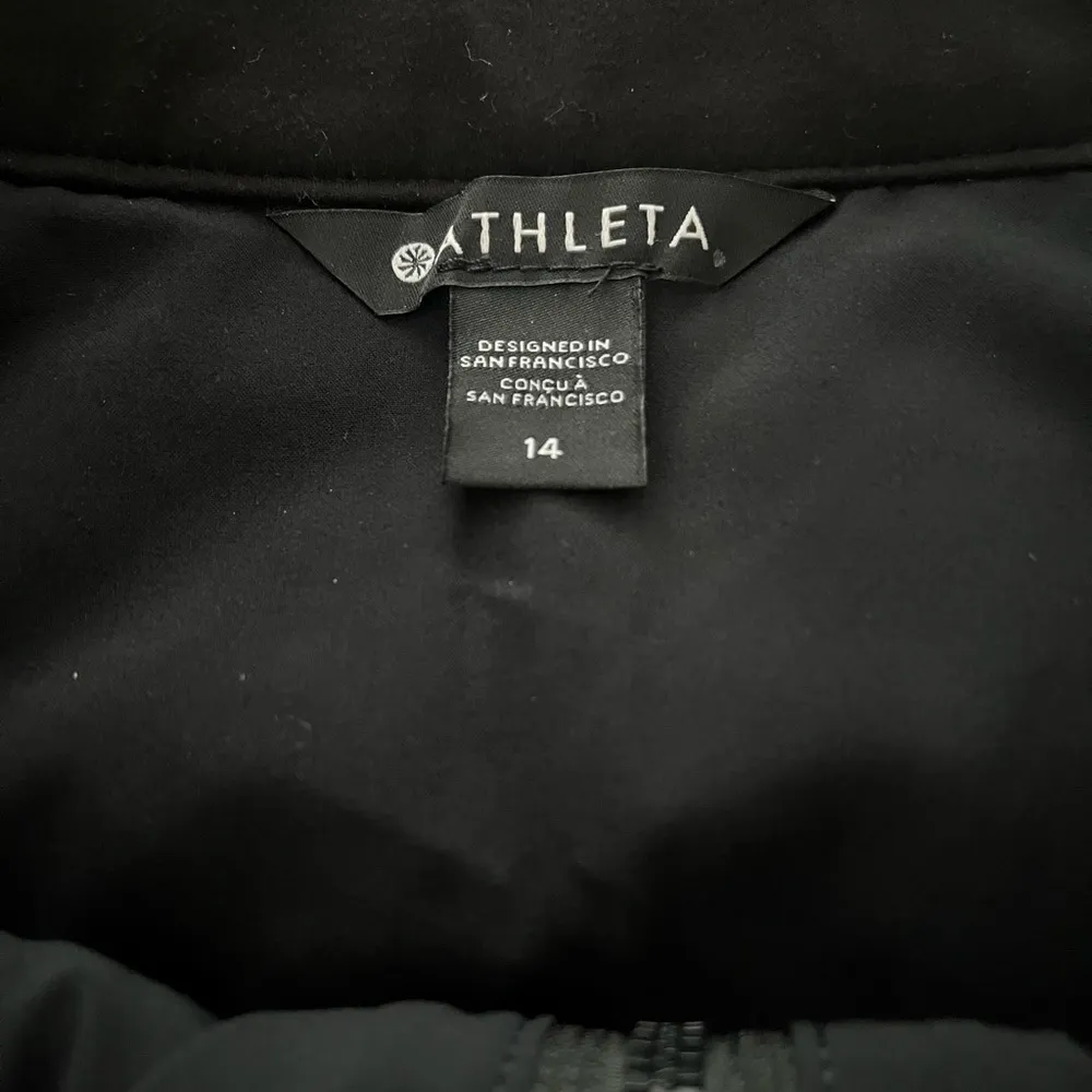 NWT, Athleta Apres Ski Skirt Black Quilted, Sz 14 - Image 10