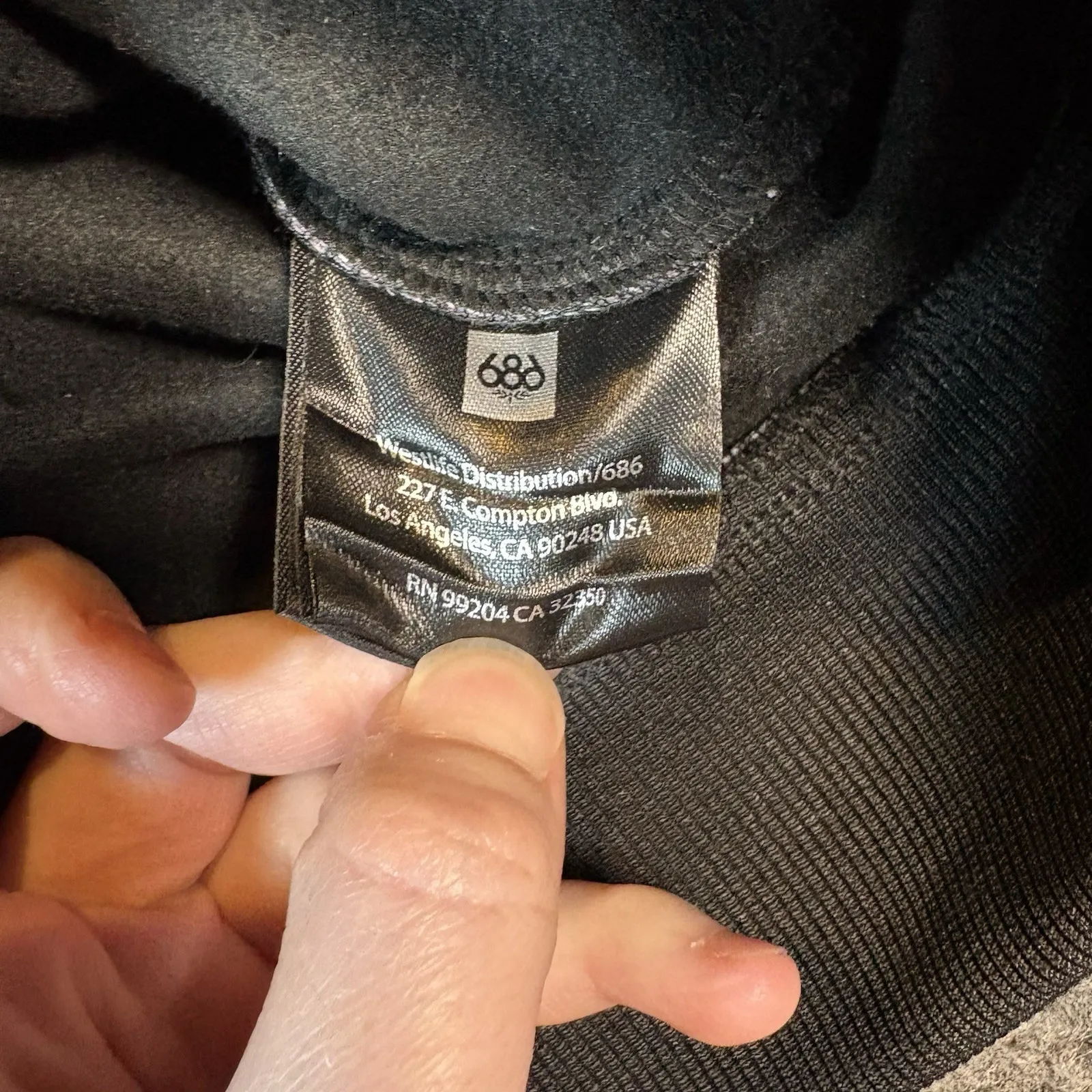 NWT 686 Bonded Fleece Pullover Hoodie Coral Black Women's XS Water Repellent Orange - Image 7