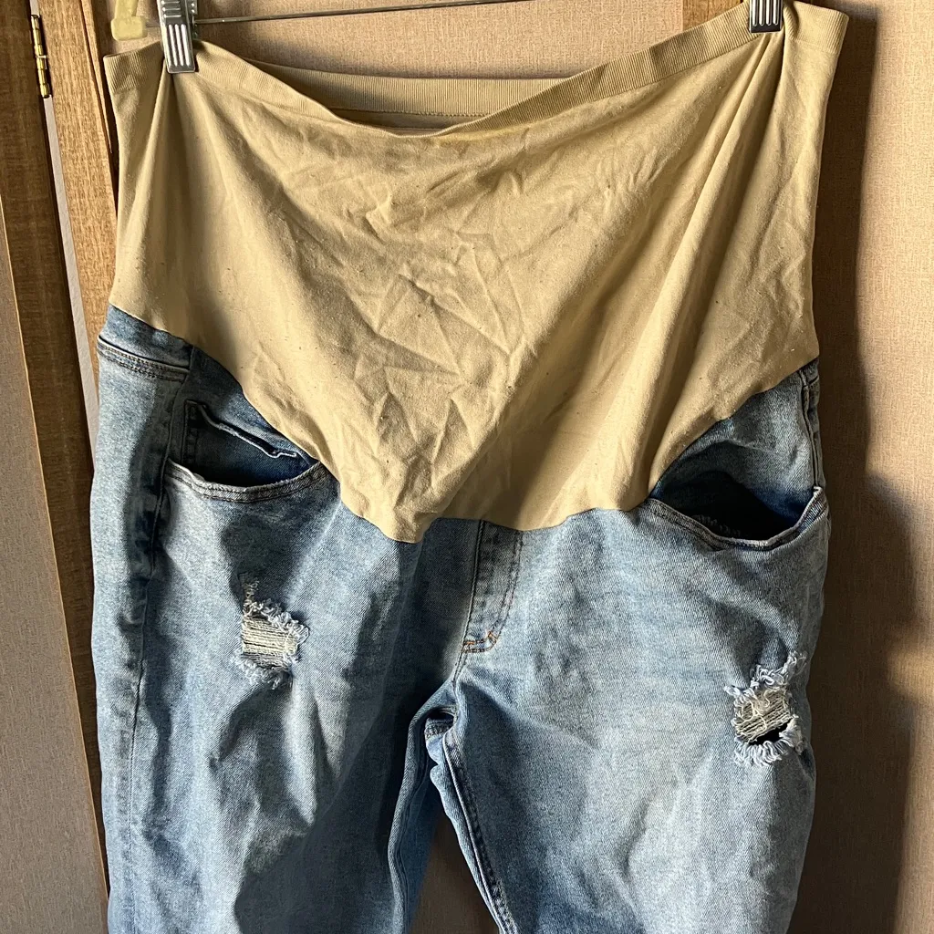 Time and Tru Maternity jeans XXL Size undefined - Image 4
