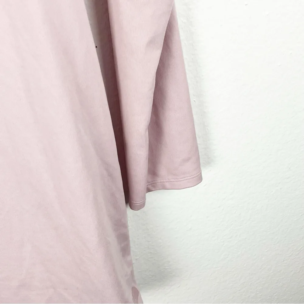 THE NORTH FACE Flashdry Light Pink Long Sleeves Hooded Lightweight Top Medium - Image 8