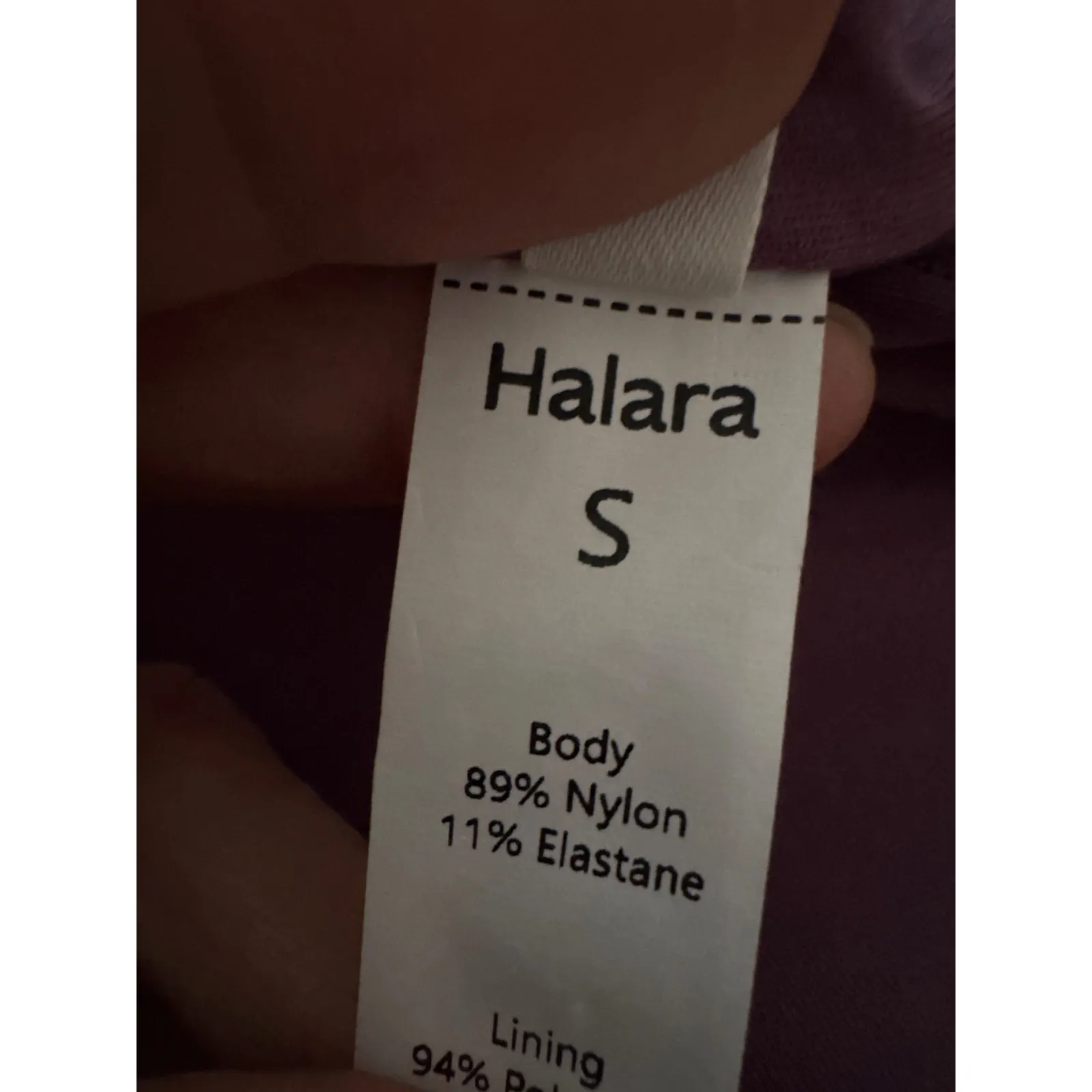 Brand New Halara Women's Small Low Support Lace Overlay Cropped Yoga Sports Bra - Image 4