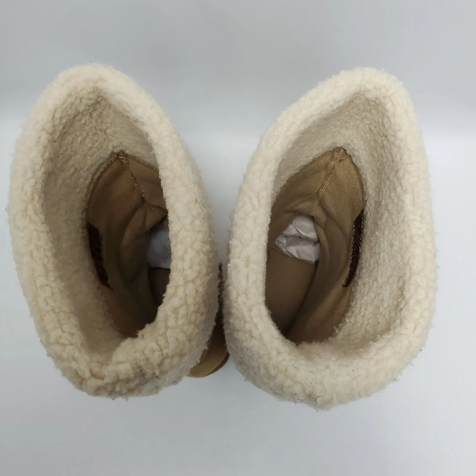 Jellypop Womens Sheepskin Lined Suede Wedge Heel Round Toe Mid Calf Snow Boots 9 - Image 4