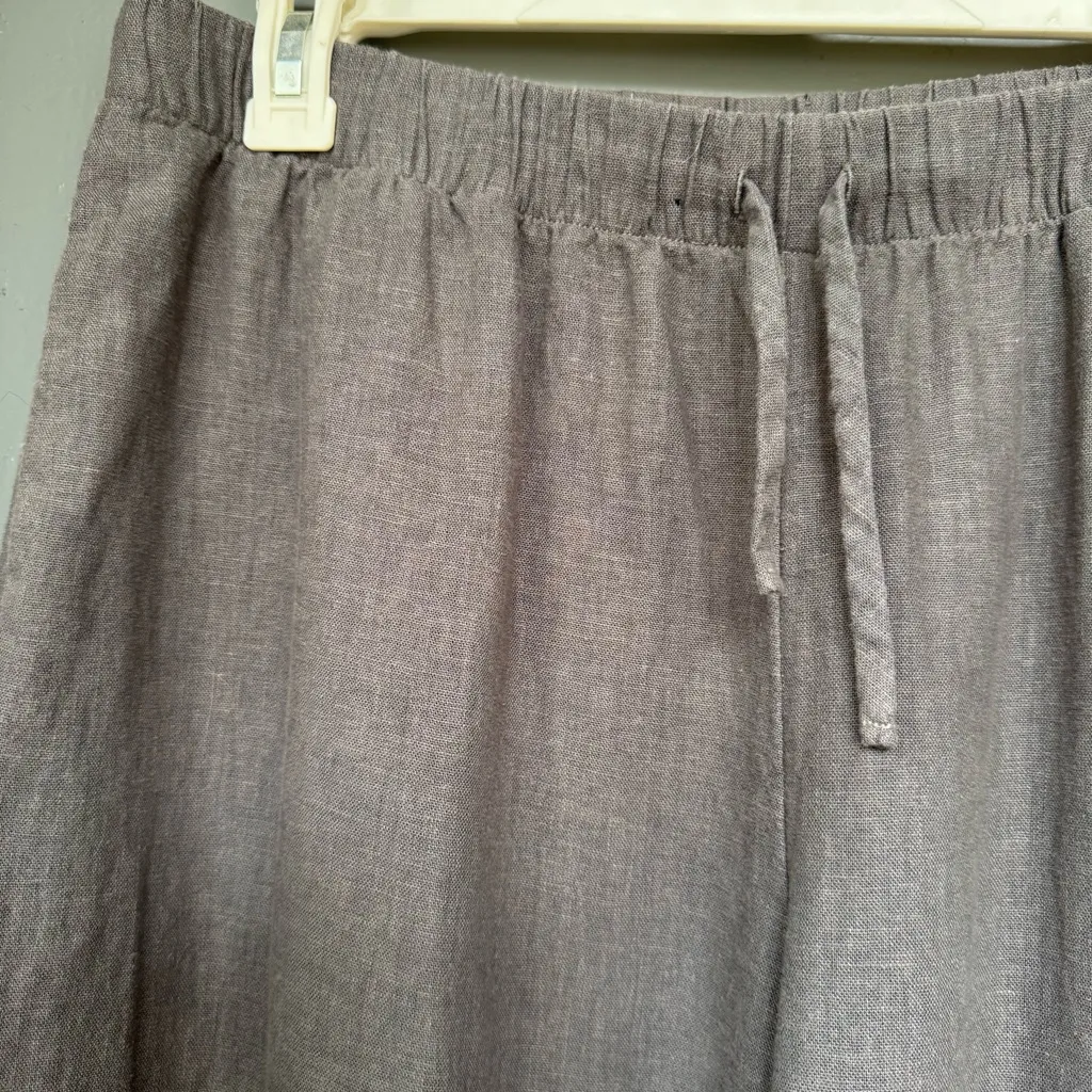 Aritzia Gray Wide-Leg Pants - Image 3