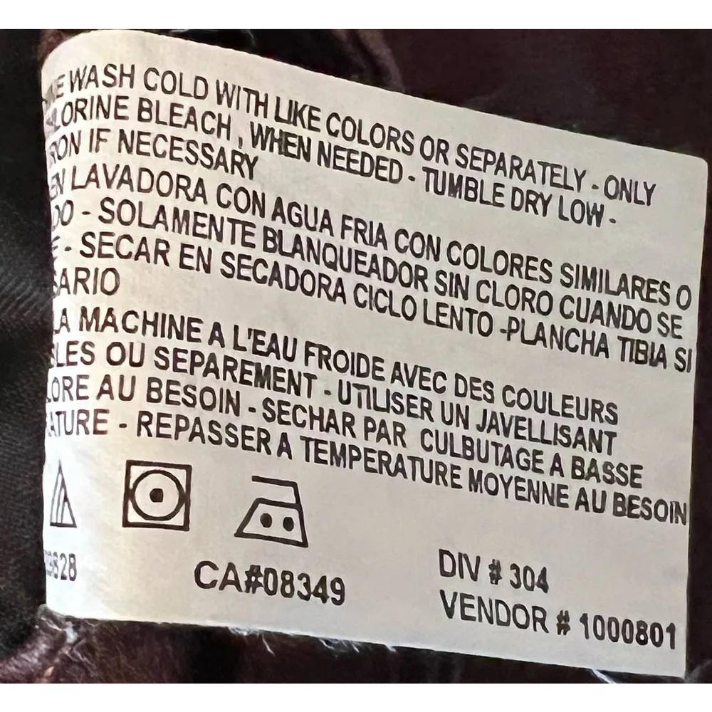 Bandolinoblu Women's Brown Cuffed Capris Size 10 17" Inseam x 15 1/2" Waist x 10 - Image 5