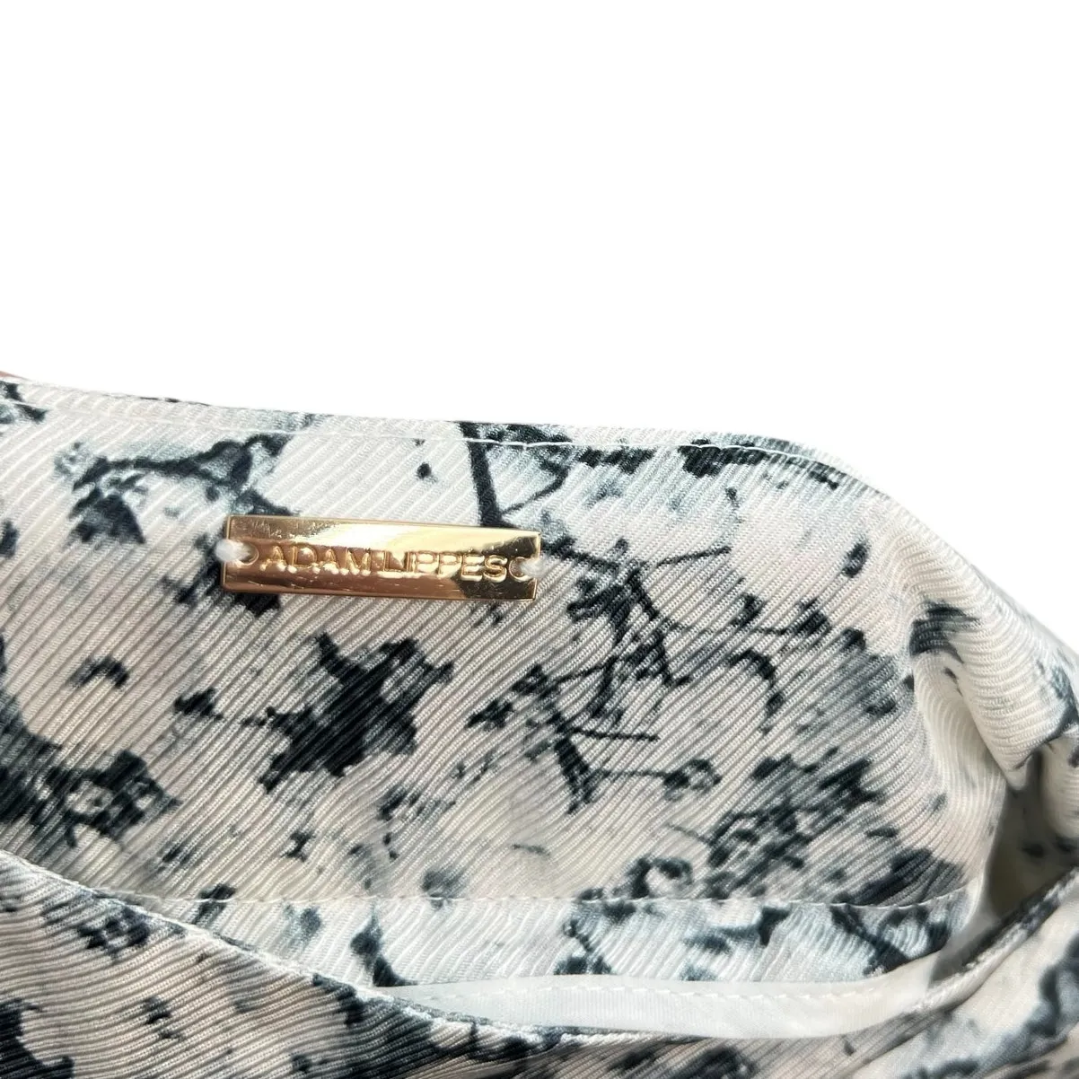 Adam Lippes Baby's Breath Wide Leg Pants Culottes White Blue Size Small - Image 9