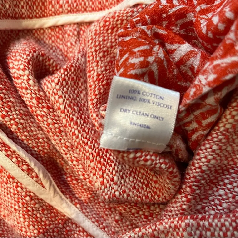 Brora Spring Tweed Trousers, Sz 10 Red - Image 15