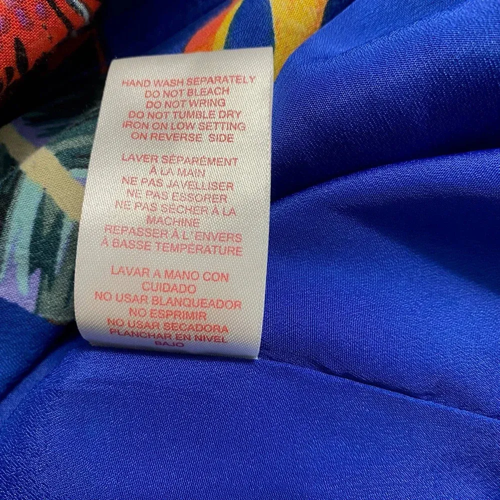 Red Carter Ava Dress in Paradise Blue/Red‎ Floral - Image 13