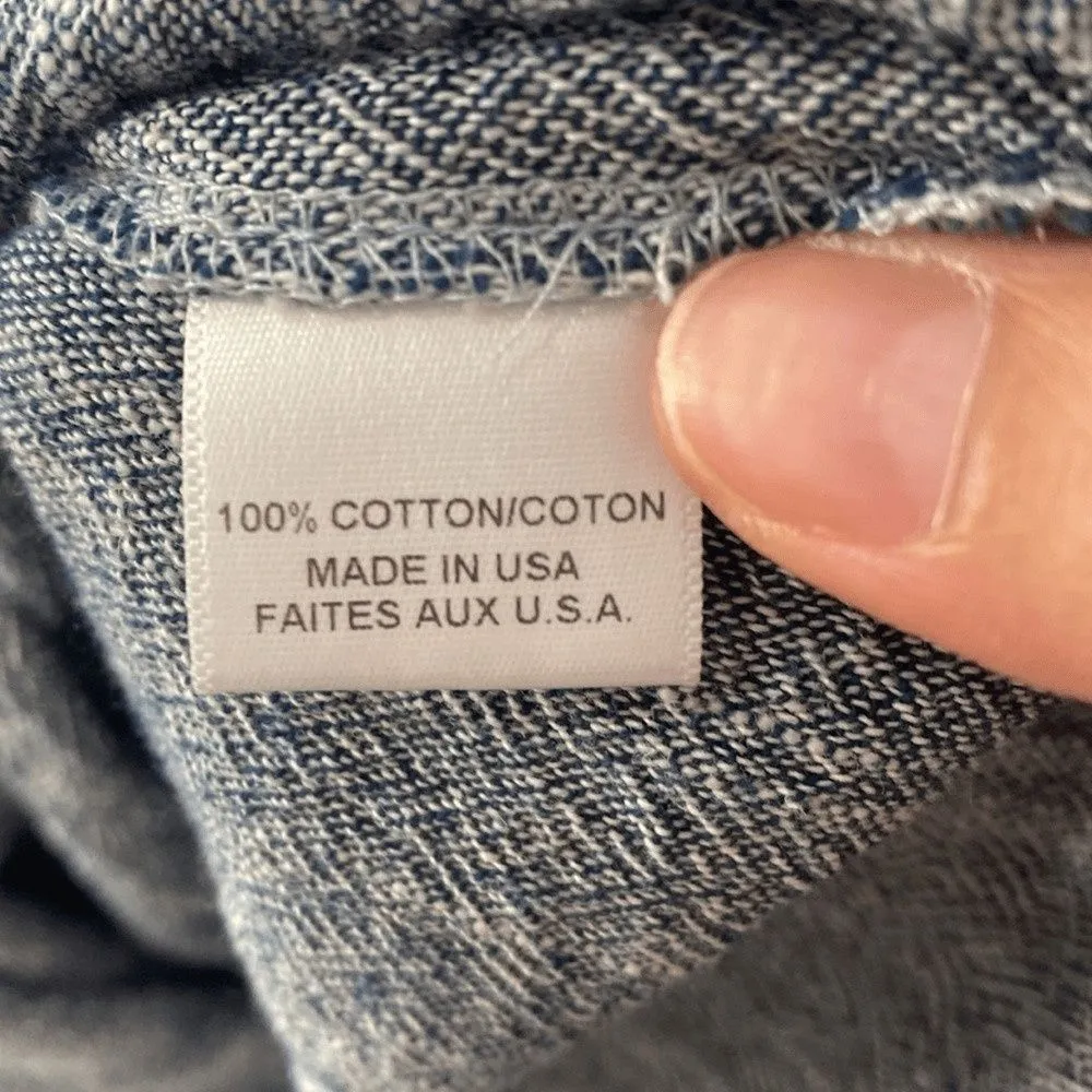 Misa Los Angeles Vanessa Denim Off Shoulder Mini Dress - Image 8