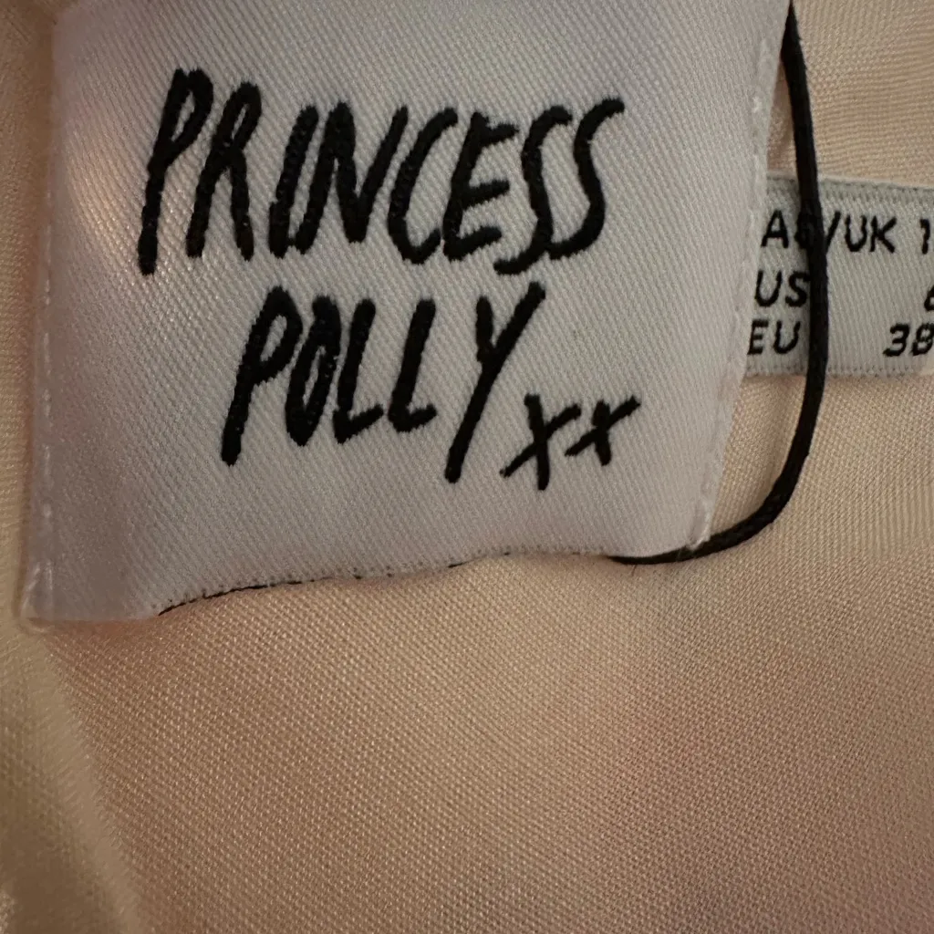 Princess Polly Connelly Mini Dress Pink Floral size 6 NWT - Image 5