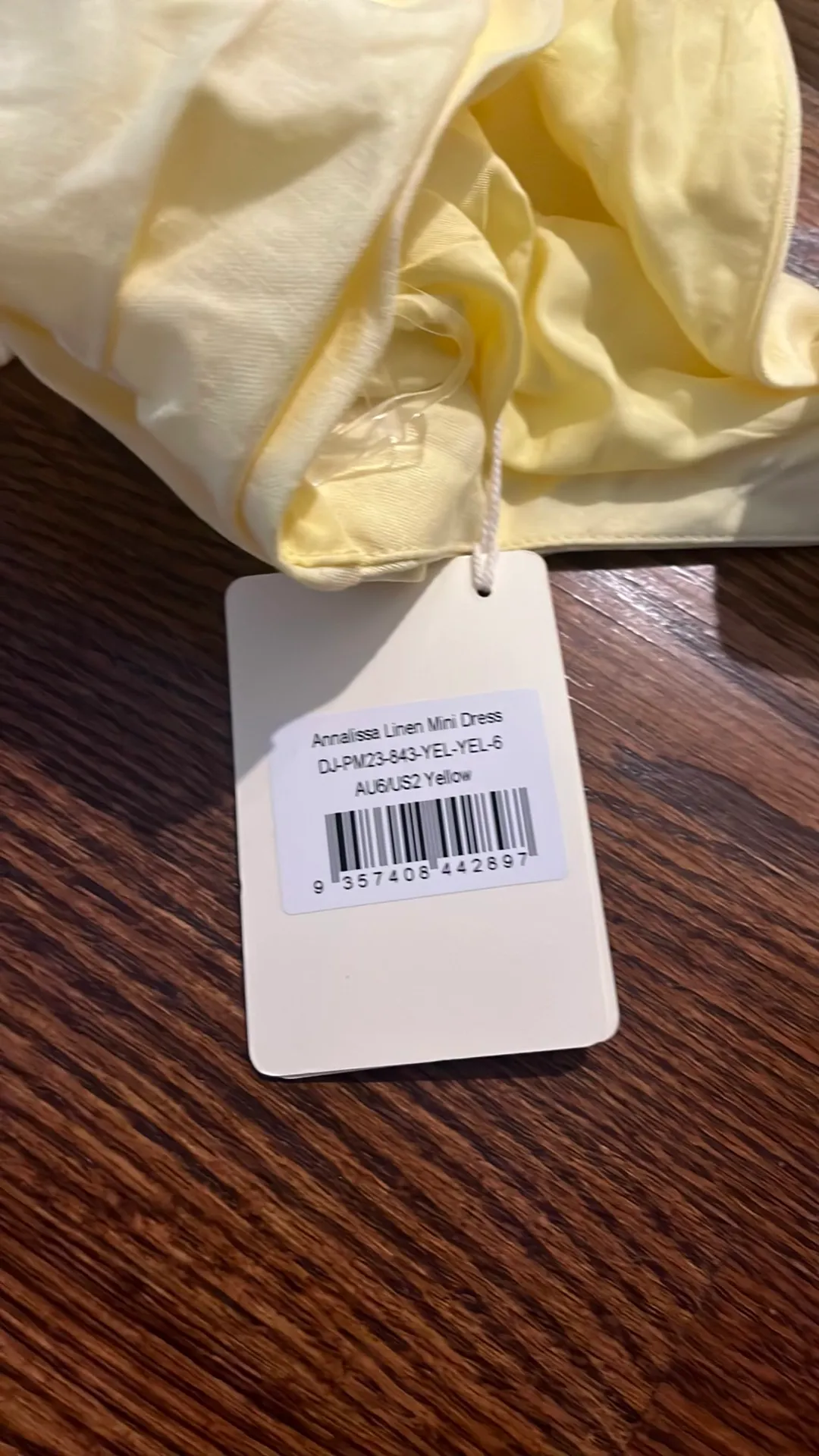 Peppermayo Bodycon Dress In Yellow - Image 3