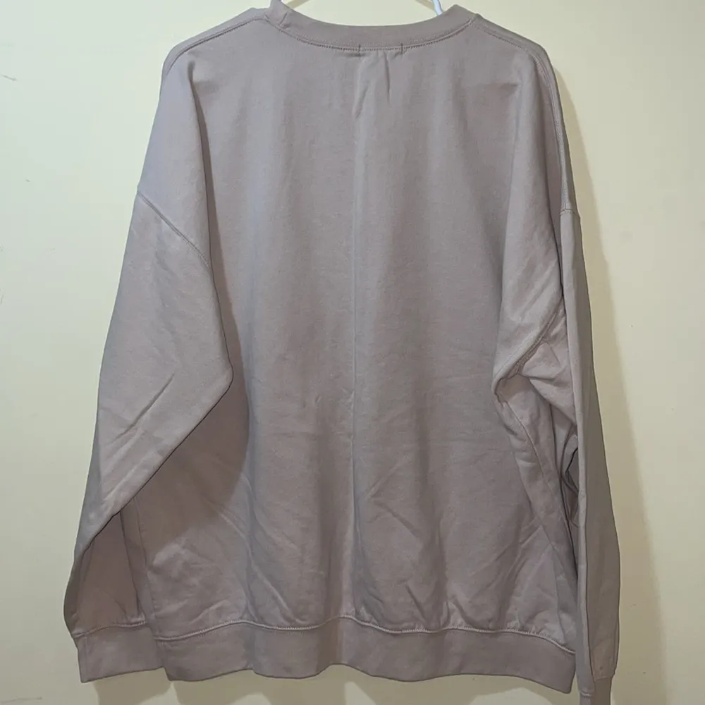 Womens PrettyLittleThing Tan Michigan Print Sweatshirt - Image 5