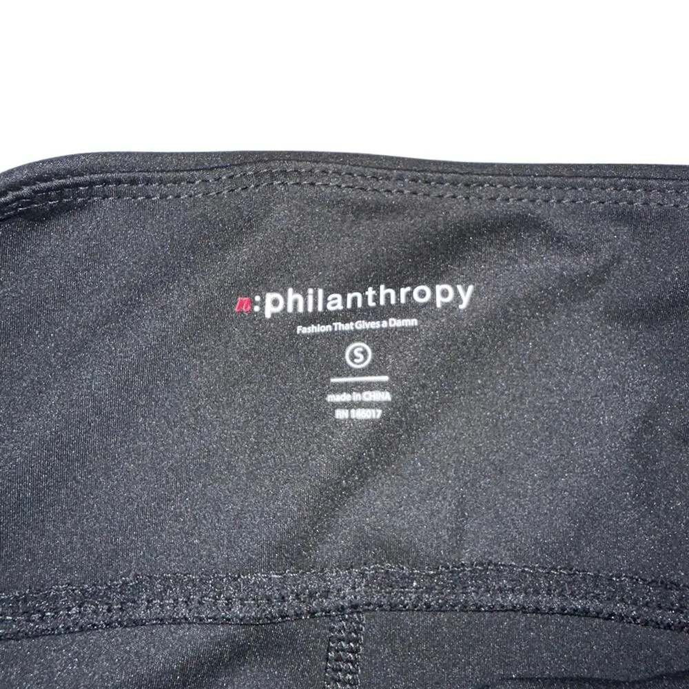 NWT n:Philanthropy Karlie Black Stretch Leggings SMALL - Image 5
