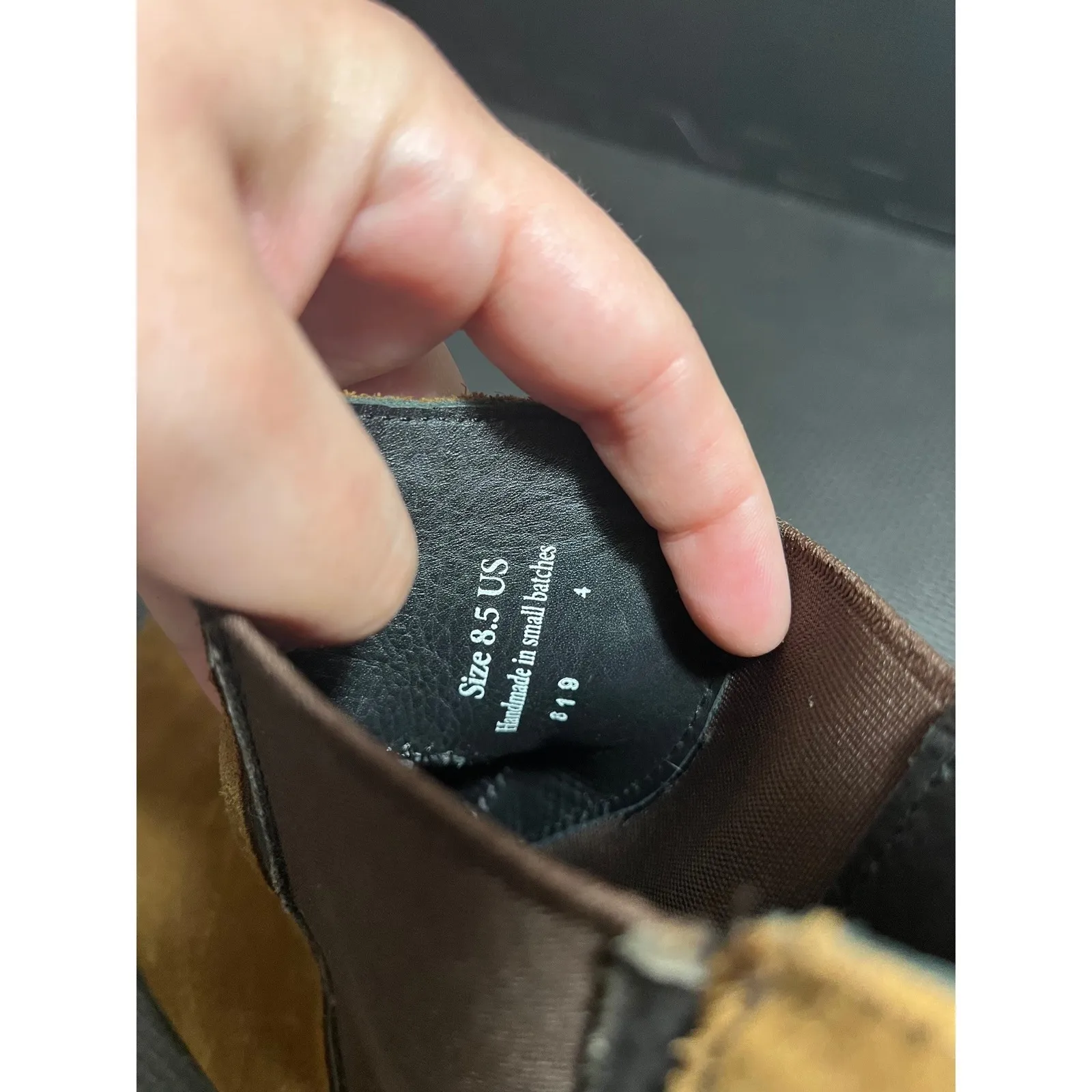 Thursday Boot Company Women's Size 8.5 Brown Suede Chelsea Boots Booties - Image 8