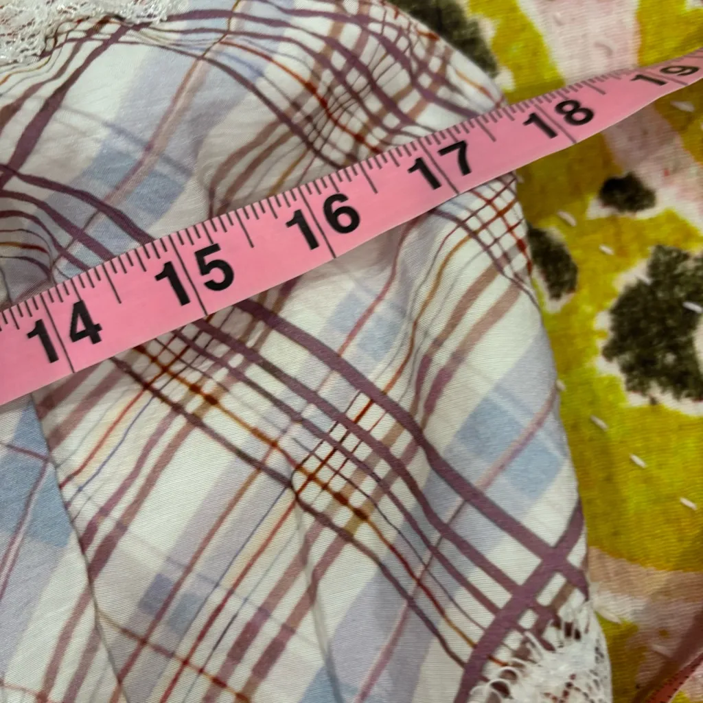 Anthropologie Bobbi Asymmetrical Ruffled Tiered Midi Dress size‎ large - Image 6