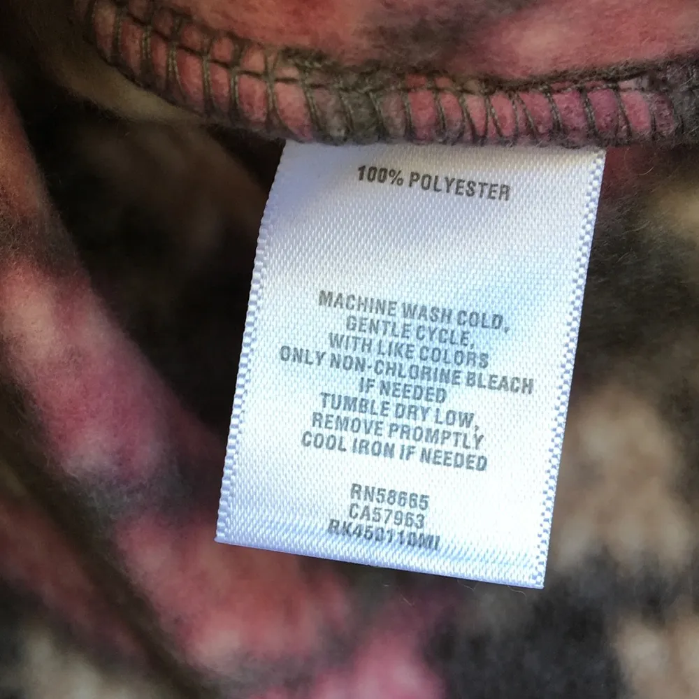 NWT Abound Plaid Pink Brushed Collared Button Down Shirt Jacket Size Medium M - Image 4