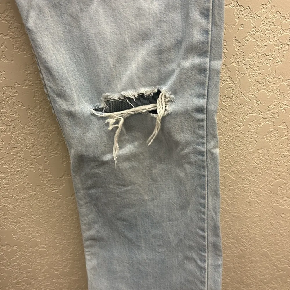 Commune Jeans Light Wash Distressed Straight Leg Jeans 27 Fit - Image 2