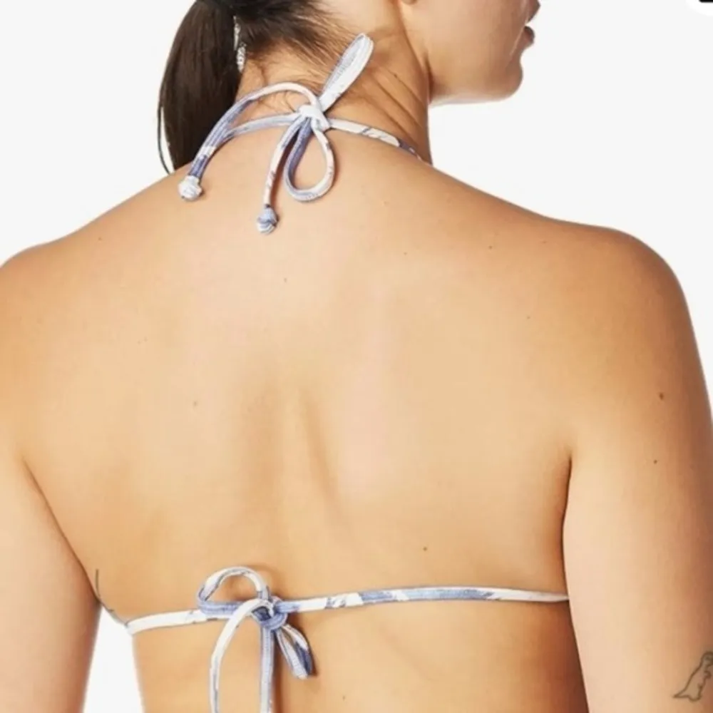 denim city palm print bikini small top xsmall bottoms - Image 11