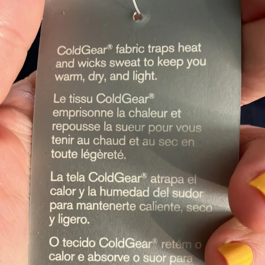 NWT Under Armour Coldgear Leggings, Medium - Image 8