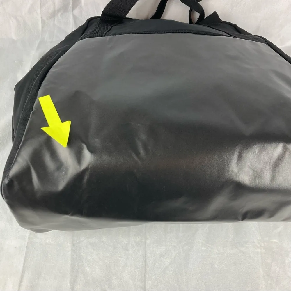 Adidas Hybrid Shoulder Tote Duffel Sports Gym Bag Black w/ Hot Pink Liner - Image 11