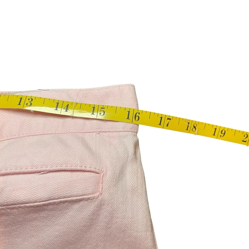 Lauren Jeans Co Ralph Lauren Womens Jeans Size 10 Pink Ankle Zip Pockets Spring - Image 8