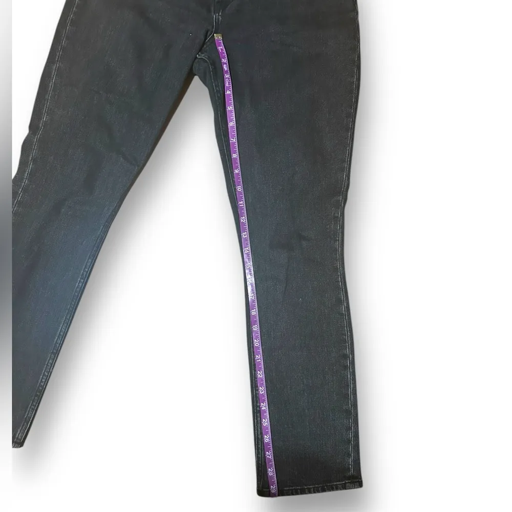 Abercrombie & Fitch The '90s Slim Straight Ultra High Rise Criss-Cross Waistband - Image 9