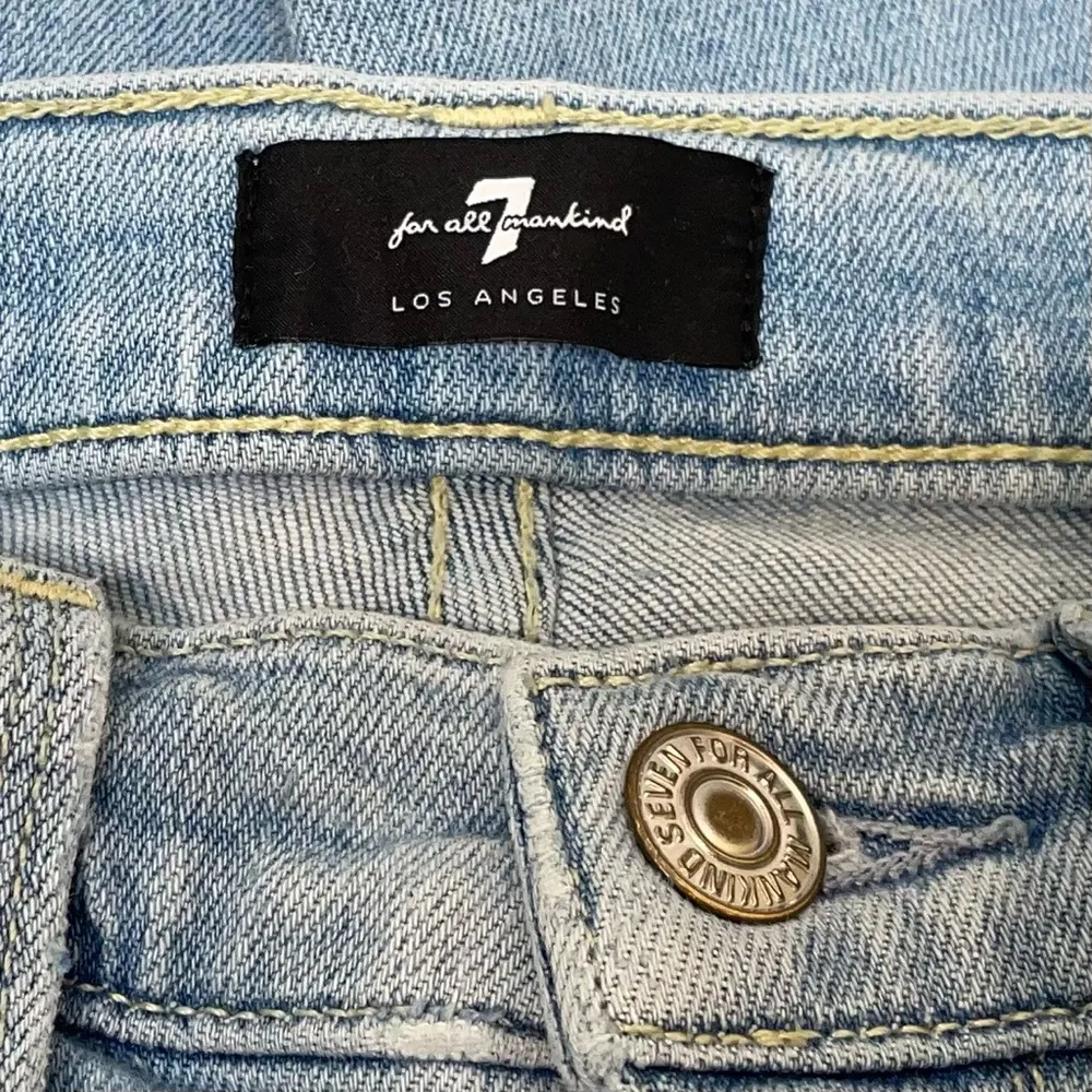 7 For All Mankind High Waist Skinny Slim-Fitting Women’s Jeans Size 25 - Image 8