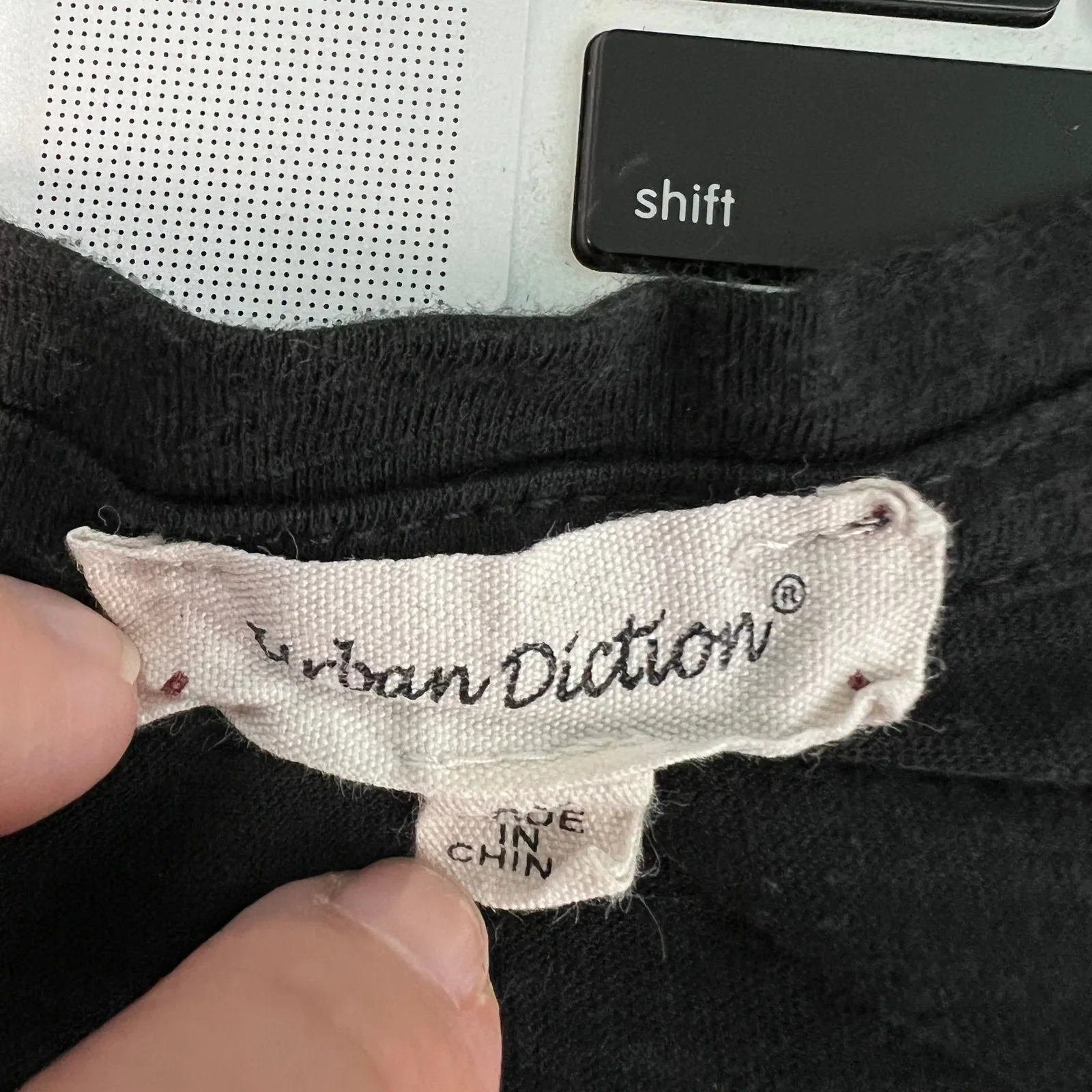 Urban Diction Black T - Image 2