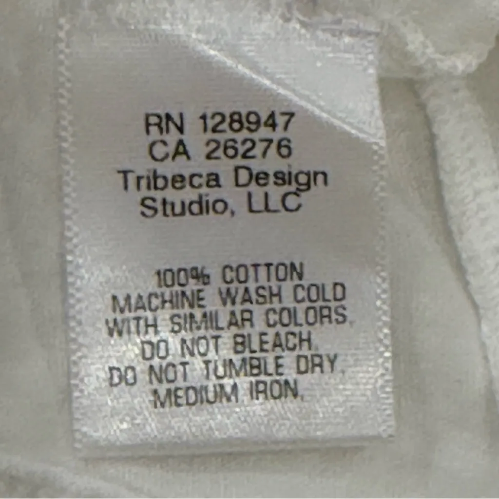 Nili Lotan Carol Tee V Neck Short Sleeve Shirt Cotton White Small Minimal Light - Image 10