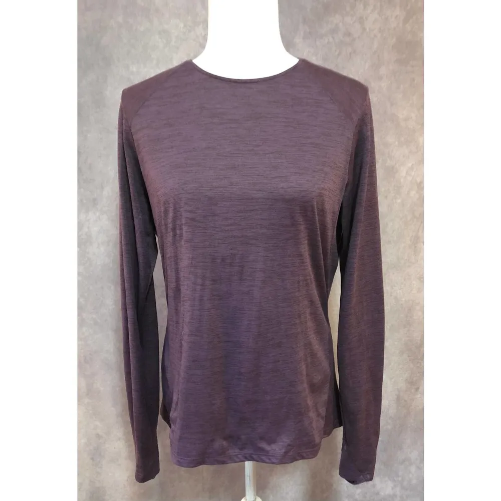 REI Active Pursuits Crew Shirt, Purple, Size Large Purple - Image 2