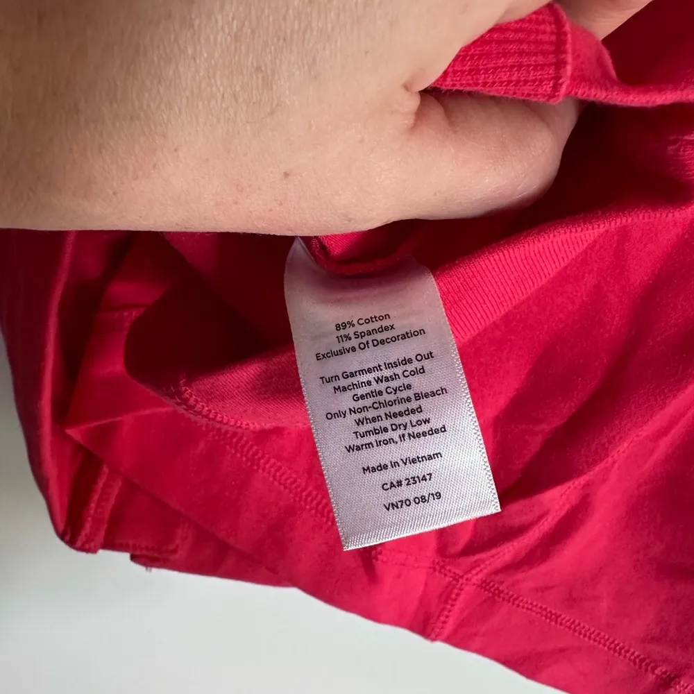 Talbots  Fuscia Athletic Jacket - Image 4