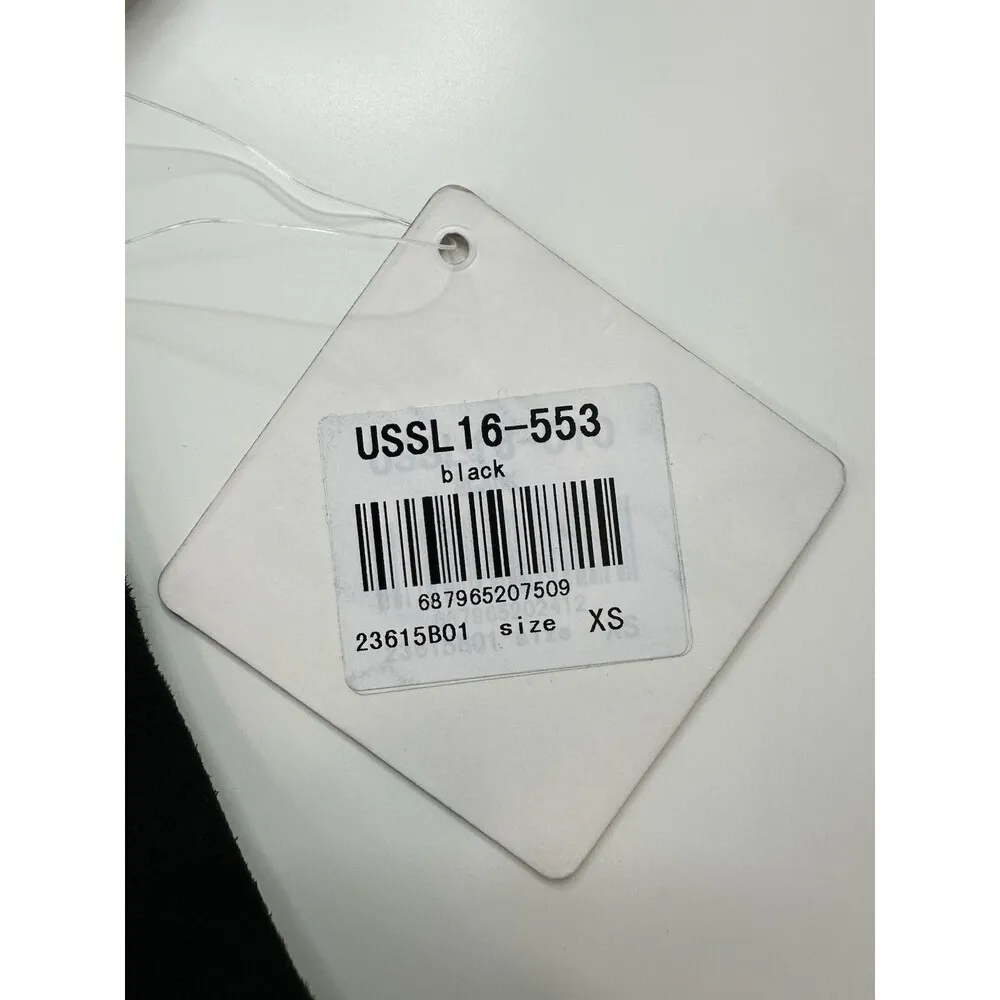 SELFIE LESLIE Helena Halter Dress Suede Mini Lace Up Sleeveless Fitted XS S NEW - Image 8