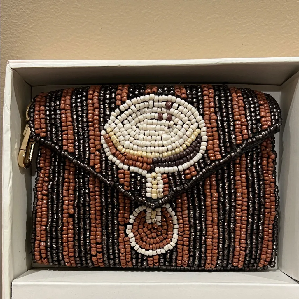 Rachel Zoe Striped Beaded Accessory Set - Image 3