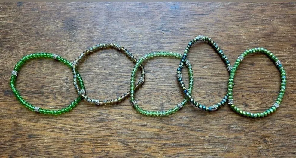 Green Bracelet set - Image 2