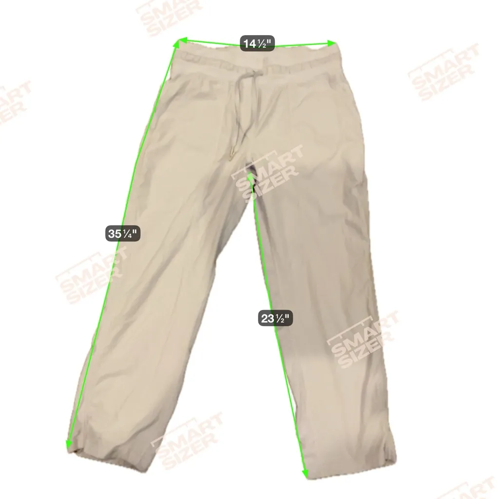 Lululemon Athletica Light Blue Cropped dance studio Pants - Image 4