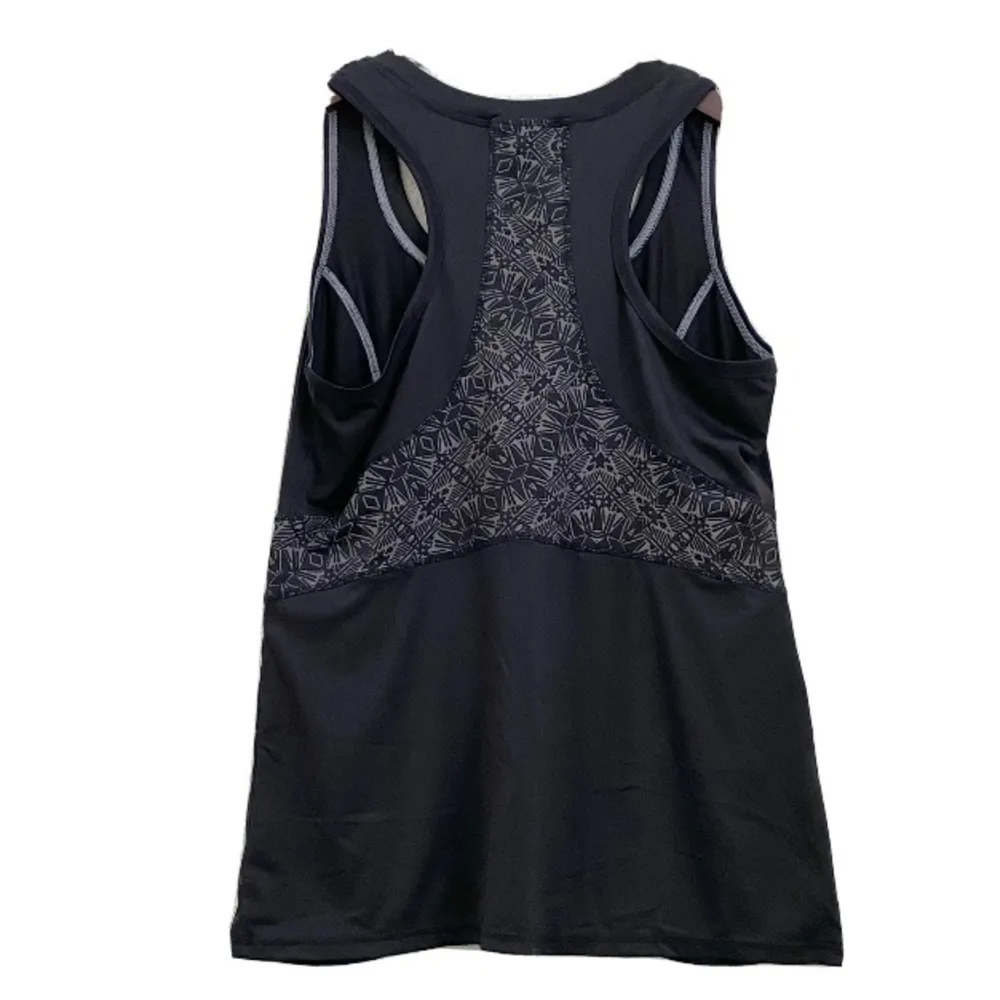 Athleta Black Northern Lights Reflective tank M - Image 2