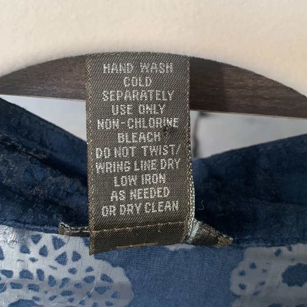 fei blue blouse - Image 3