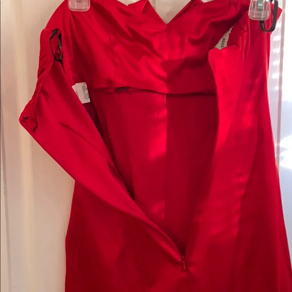 Jessica McClintock for Gunne Sak ✨3 for $40✨ Strapless Red Dress Juniors Size 5 - Image 6