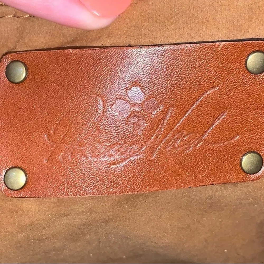 Patricia Nash Olivenza Heritage Tan Leather Tote - Image 5