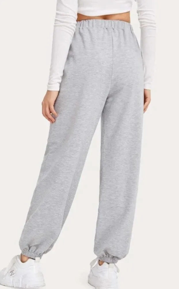 Gray Butterfly Sweatpants - Image 4