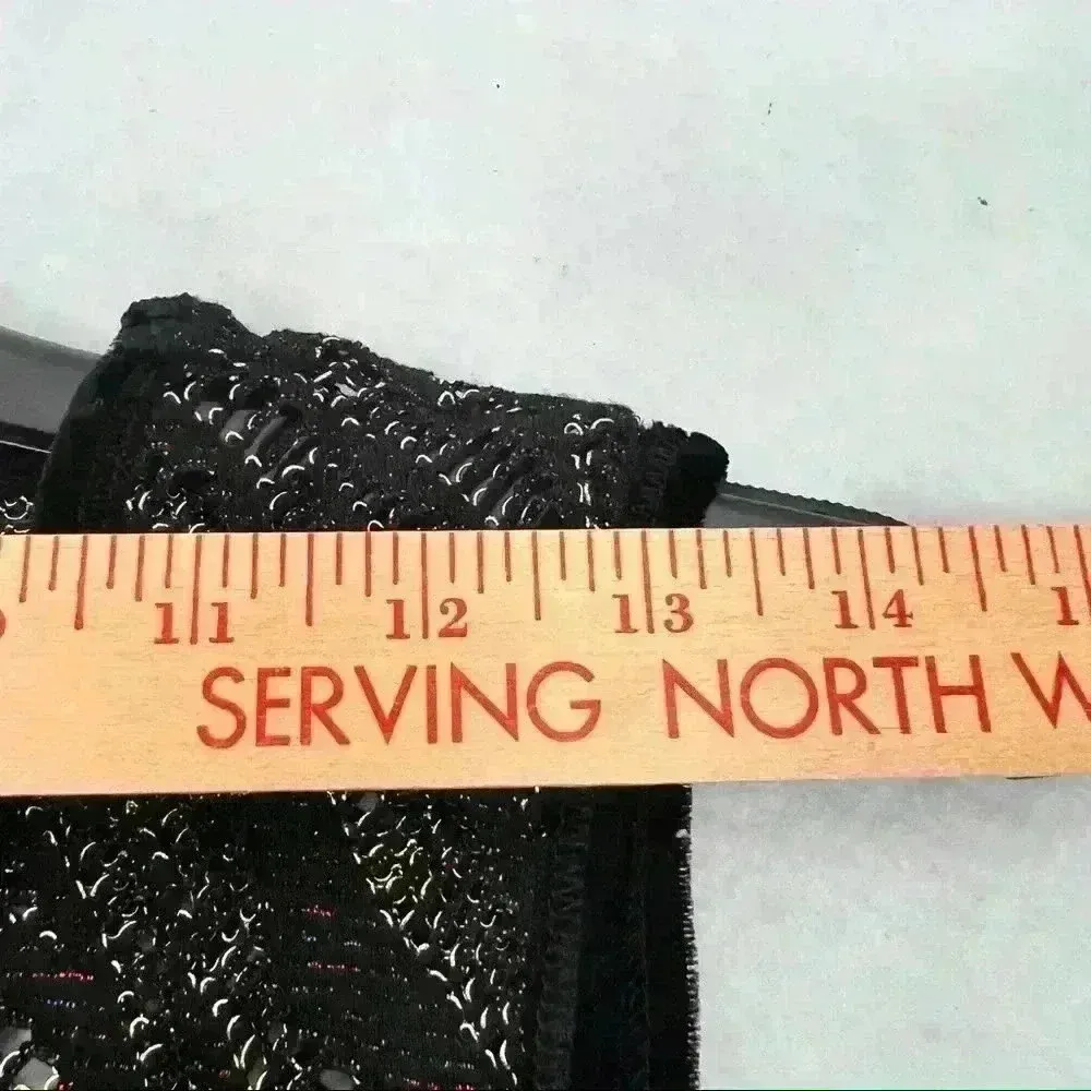 ZARA Women Metallic Meah Top Sz S Sleeveless Retro Funky Preppy - Image 6