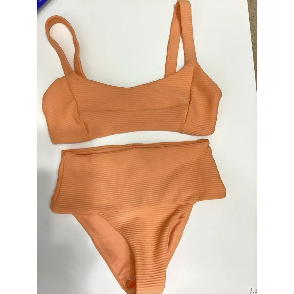 New. L*SPACE tangy bikini. Small. Retails $198. - Image 9