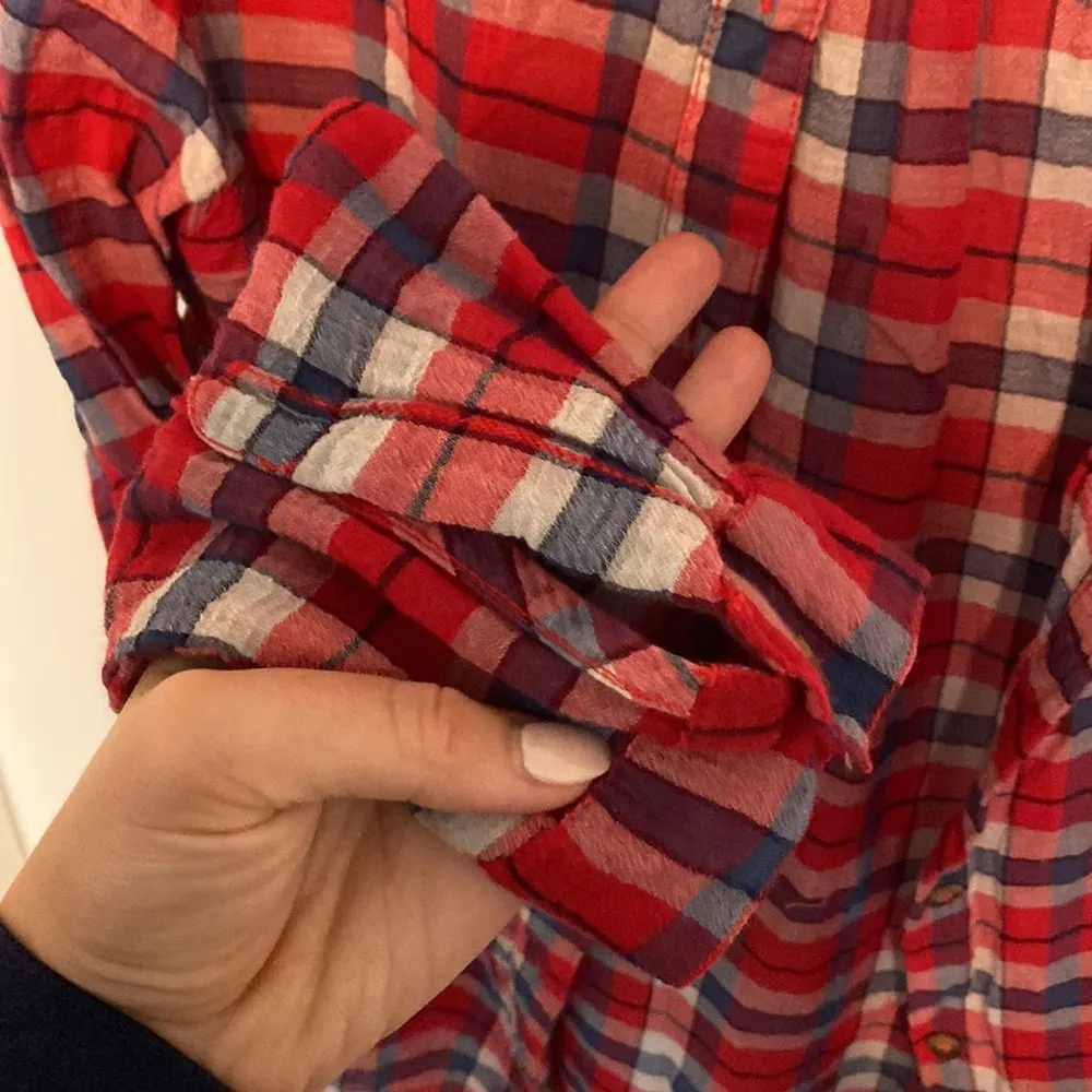 BDG Urban Outfitters Plaid Long Sleeve Medium - Image 5