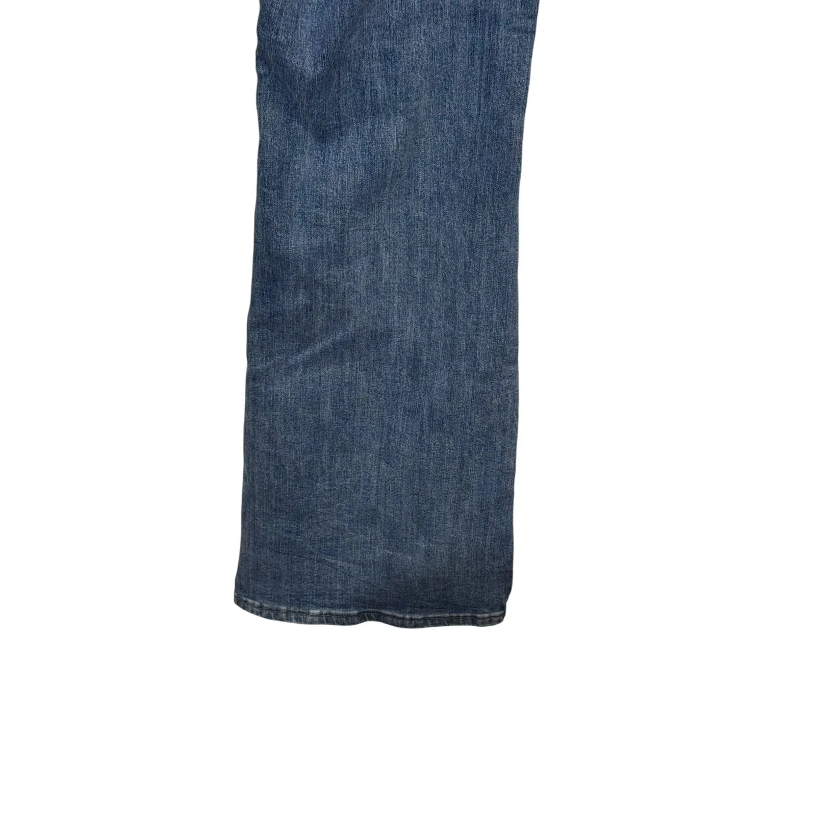 Kut from the Kloth Women's Jeans Wide Leg Hi Rise Stretch Mid-Washed Denim Sz 16 - Image 7