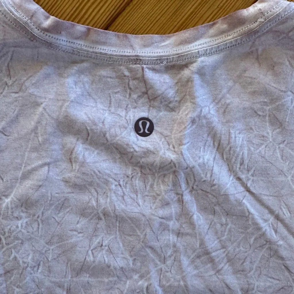 Lululemon Love Crew T-Shirt in Summit Wash Smoky Topaz Size 10 - Image 6