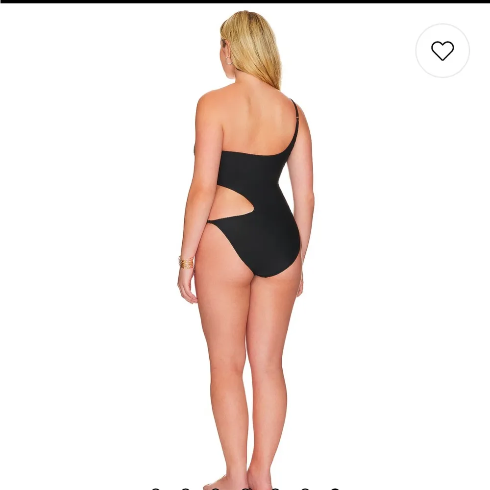 Good American Miami Cutout Black One-Piece Swimsuit Size 7 - 4XL NWT - Image 2